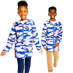 Little Giants Giant Shorties girls XL Jacket ‎ Black Excellence NWT Rain Jacket